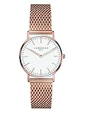 Liebeskind Damen Analog Quarz Armbanduhr mit Edelstahlarmband LT-0081-MQ