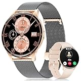 LIGE 2025 Smartwatch Damen mit Telefonfunktion 1.43' AMOLED Voll Touch Screen Smartwatches,...